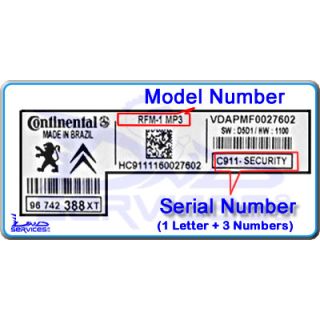 Citroen / Peugeot RFM-1 MP3